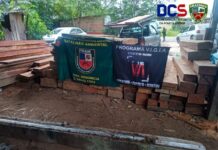 Depósito cladestino de madeira irregular é descoberto em Manaus