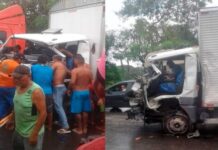 Acidente no Distrito Industrial deixa motorista ferido