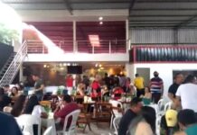 Feijoada clandestina com mais de 200 pessoas é encerrada; veja vídeo
