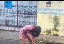 Blindada é arrastada em asfalto durante briga no Lírio do Vale; veja vídeo