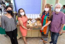 Abrigo Moacyr Alves recebem alimentos prontos doados pelo Governo