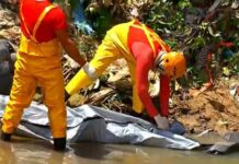 Corpo de mulher é encontrado seminua dentro de igarapé