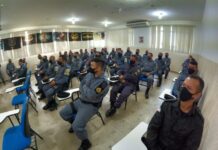 Utilidade pública: Polícia Militar realiza capacitação para desenvolver competências para o enfrentamento da violência