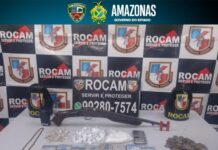 Homem é prerso por tráfico de drogas e porte ilegal de arma de fogo na zona sul de Manaus