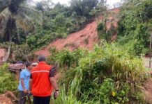 Bebê de 10 meses desaparece após queda de barreira