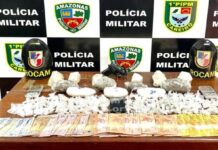 Homem é preso por tráfico de drogas e porte ilegal de arma de fogo no interior do AM