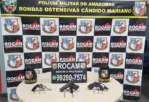 Homem é preso com arma e munições pela Polícia Militar