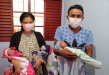 No AM, trigêmeo supera quadro grave, recebe alta e retorna ao convívio com os irmãos