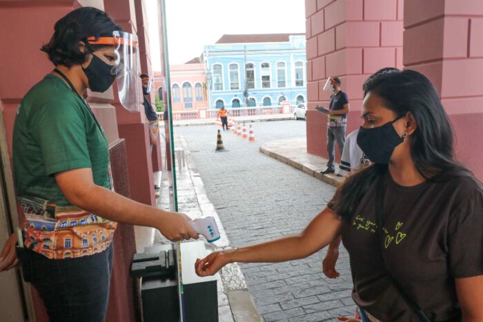 Visitação Teatro Amazonas FOTO Michael Dantas