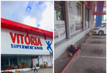 Supermercado da morte: morador de rua é encontrado morto em estacionamento do Vitória