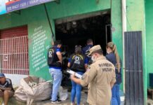Comércio irregular de sucatas é alvo de fiscalização da SSP-AM
