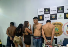 Cinco pessoas são presas com artefatos explosivos em Manaus