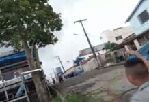 Em Nhamundá população se assusta com possível tornado; veja vídeo