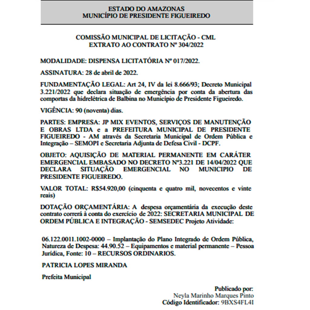 PF-material-1024x1024 Com dispensa de licitação, Patrícia Lopes faz a festa com dinheiro da prefeitura de Figueiredo