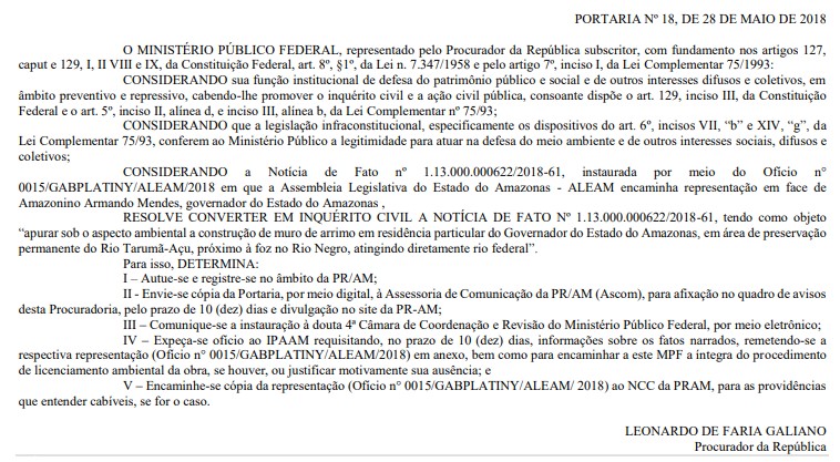 Screenshot_2-7 Obras abandonadas, indenizações a presos e seu maior legado, o colossal muro da casa do Tarumã marcam 40 anos de vida pública de Amazonino