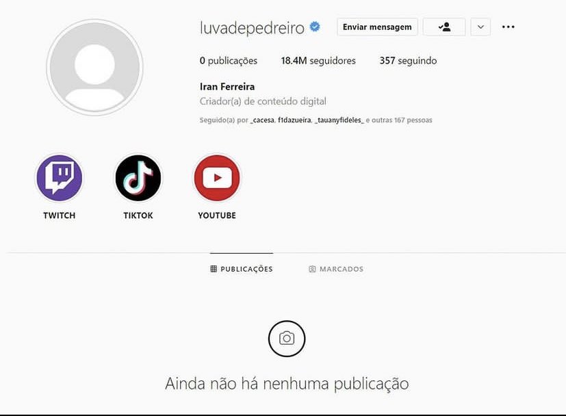 FciZXlWXgAIxwqY Luva de Pedreiro anuncia que vai deixar a carreira de influencer