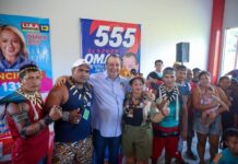 Lideranças Kambeba do Alto Solimões confirmam apoio à candidatura do Senador Omar