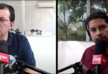 Em mais um ataque de fúria, Eduardo Braga ataca jornalista durante entrevista na Rádio CBN