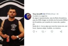 Bolsonarista incita agressão a jornalistas em ato antidemocrático em Manaus
