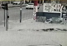 Vídeo mostra momento em que picape esmaga mulher na parada de ônibus