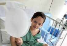 Criança que já passou por duas cirurgias no Cérebro precisa de ajuda para custear tratamento em São Paulo