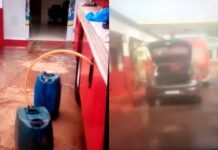 Pode isso? suposto esquema de desvio de combustível de viaturas do Corpo de Bombeiros em Presidente Figueiredo é filmado; veja vídeo