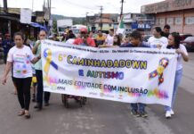 Prefeitura de Rio Preto da Eva realiza da 6ª CaminhadaDown no município