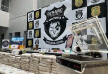 Após denúncia anônima, Polícia Civil apreende 300kg de pasta base de cocaína em casa no Coroado