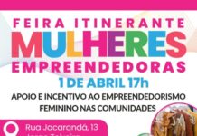 “Feira Itinerante Mulheres Empreendedoras” chega na zona Leste de Manaus neste sábado (1º)