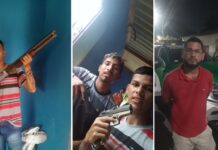 Criminosos suspeitos da morte de PM ostentava armamento pesado nas redes sociais