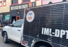 Vulgo ‘Biel’ é morto a tiros em bar no Centro de Manaus