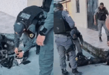 Quarteto é preso com drogas tentando se esconder em bueiro na zona Leste de Manaus