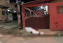 Homem é morto a tiros quando caminhava na rua Canário na Cidade de Deus em Manaus