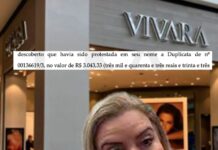 Lojas Vivara está ‘boladona’ com blogueira que sumiu levando itens de luxo da loja