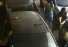 VÍDEO: Imagens de segurança mostram o momento em que pistoleiro atira em borracheiro em Manaus