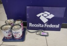 Tentando embarcar para o Rio de Janeiro, mulher é presa com drogas em lata de leite no aeroporto de Manaus