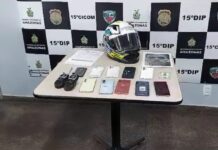 Dupla é presa por roubo de celular na loja Tv Lar e outros dois são procurados pela Polícia