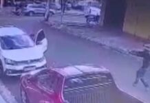 VÍDEO: Pistoleiro é preso após tentar matar empresário e a arma que utilizava falhar na ação