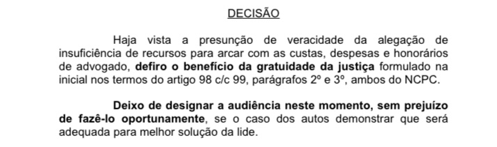 IMG_1636 Boladona que "paga de rica", pede justiça gratuita por não consegui pagar custas do próprio processo