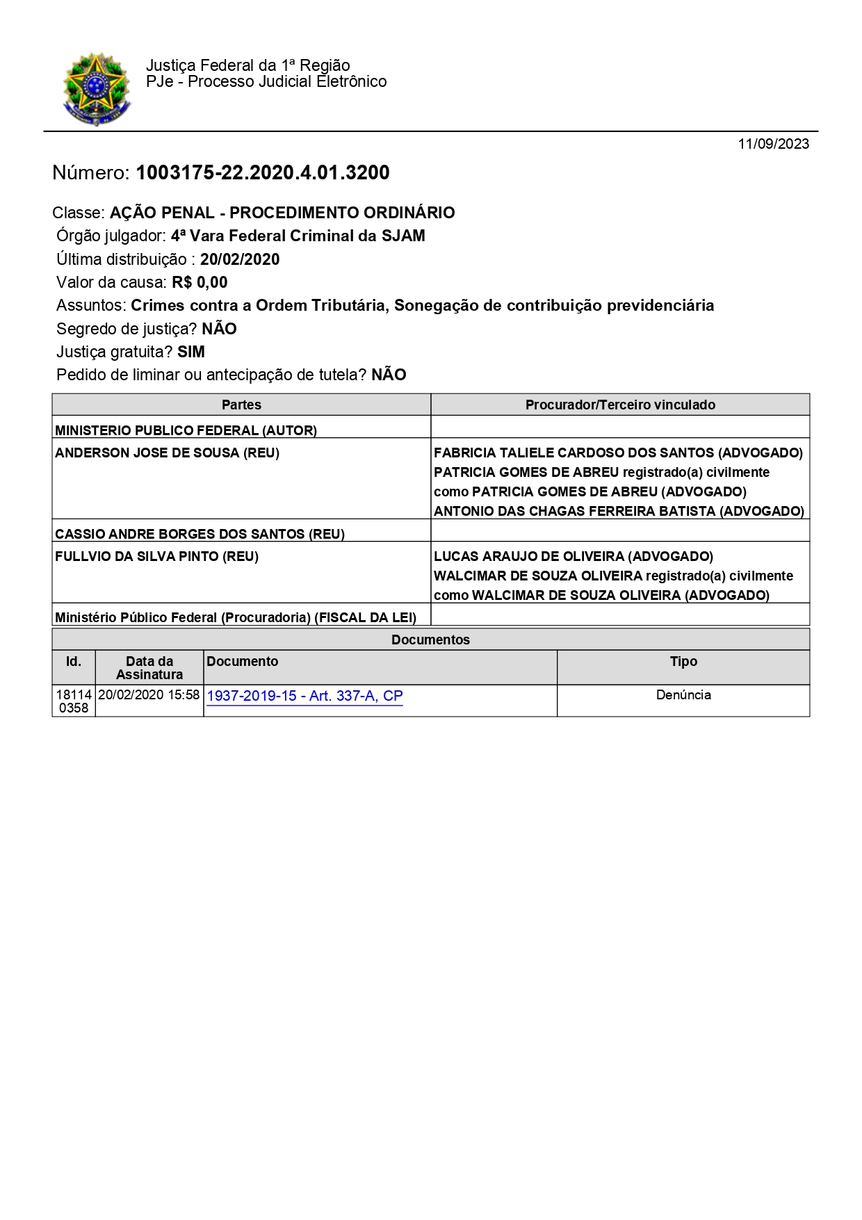 anderson-01 MP-AM vai investigar falta de repasses da Prefeitura de Rio Preto da Eva ao INSS dos funcionários municipais