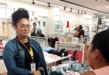 VÍDEO: Mulher causa confusão dentro da loja C&A após irmã ser acusada de furto por vendedora em Manaus
