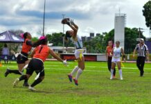 Atletas participam de Training Camp de Flag Football neste fim de semana na Vila Olímpica de Manaus