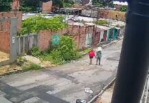 VÍDEO: Polícia procura mulher suspeita de agredir idoso durante encontro amoroso em Manaus
