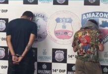 Polícia prende dupla por assaltar ônibus da linha 542 próximo da Ufam