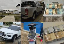 Operação Hades: altas quantias em dinheiro e veículos ligados ao tráfico de drogas e lavagem de dinheiro são apreendidos pela PC-AM