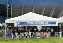 Último dia! Consumidor encontra peixe de qualidade no Feirão do Pescado