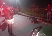 Ciclista tem cabeça esmagada em acidente com ‘amarelinho’ em Manaus