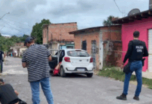 Membros de facção criminosa são presos após executarem rivais a tiros em carro de APP em Manaus