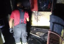 Família usa buraco do ar condicionado para se salvar de incêndio em Manaus