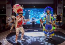 Caprichoso e Garantido se apresentam na 4ª Conferência Nacional de Cultura a emocionam o público